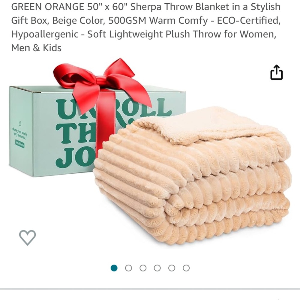Albi fleece cozy blanket